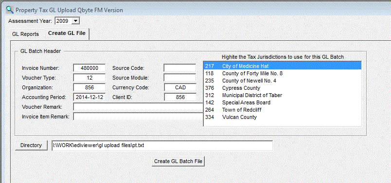 EDI Viewer - PT GL Upload